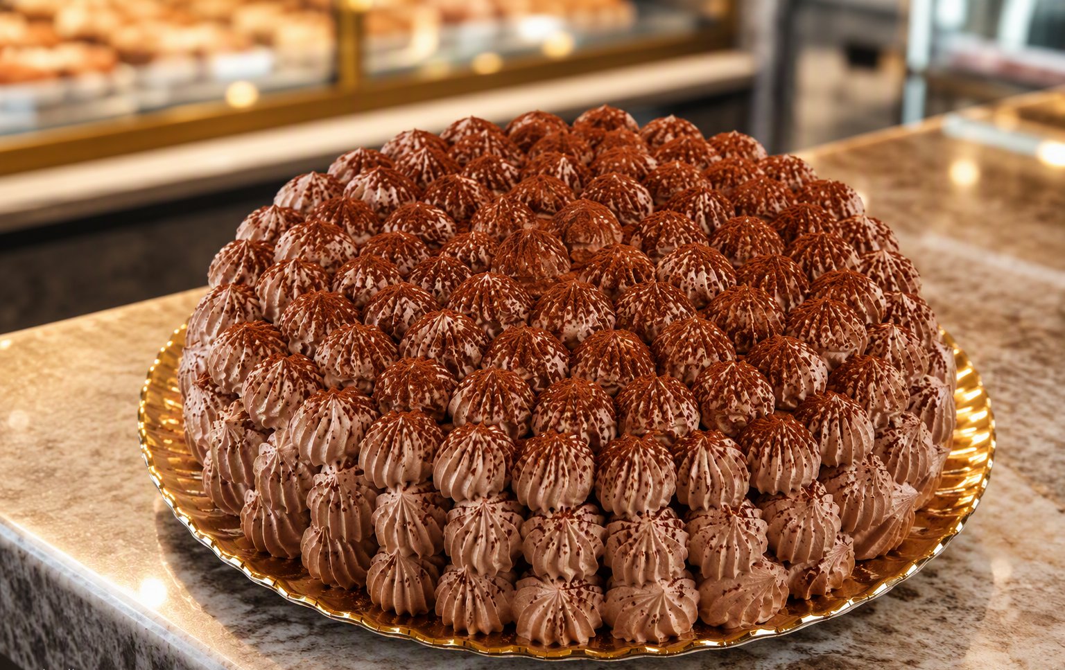 Tarta casera de chocolate de Cafetería Bayley, hecha a mano cada día en Caleta de Vélez